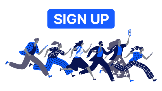 Volunteer sign up.